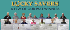 Winners of lucky savers