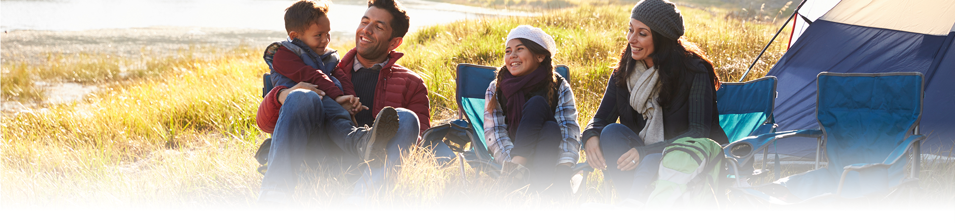 family outdoors