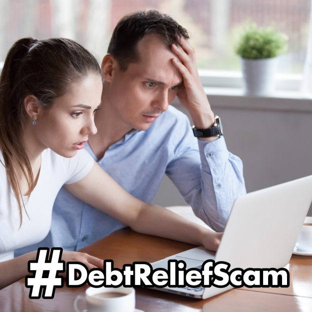 Beware of Debt Relief Scams