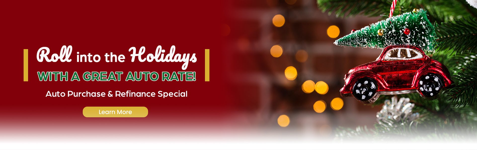 Holiday Auto Loan Slider