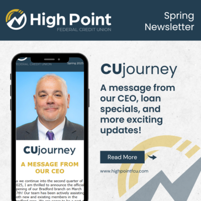 News from your CU!
