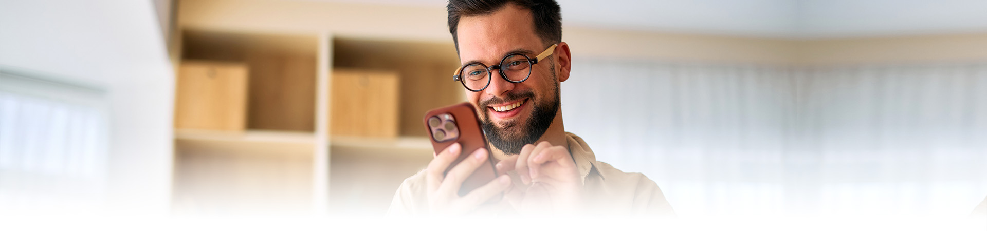 man using mobile phone