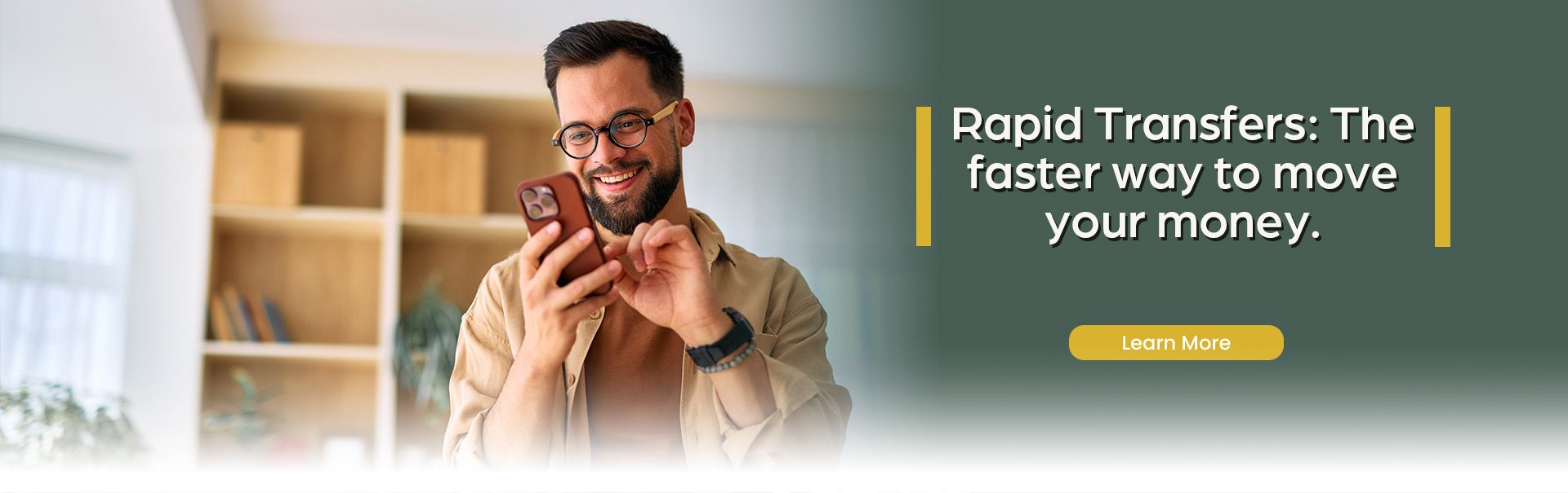 Rapid transfers web slider